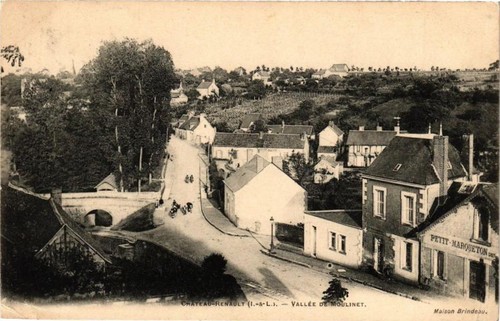 Cpa chateaurenault vallée - -,