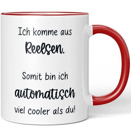 Ich komme aus reelsen - ich, somit