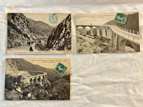 Route sospel viadukt - viadukt, /